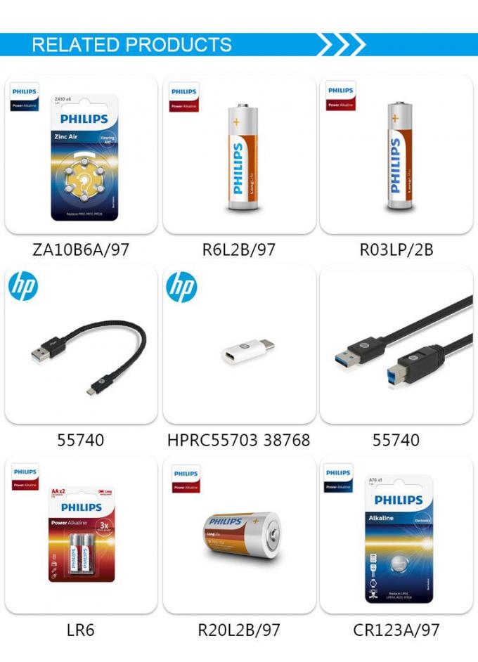 Küçük Cihazlar için CR2032 Gümüş Lityum Minicells Philips Pil 2