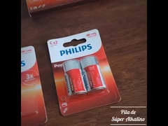 LR14E2B 2C Alkalin Pil 7500mAh PHILIPS Uzun Ömürlü Piller