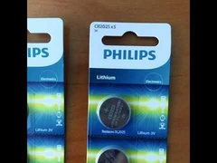 Araba Uzaktan Kumandası için OEM Philips Cr2025 Düğme Pil
