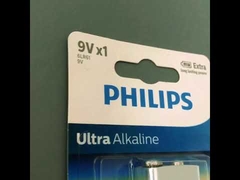 PHILIPS 9 Volt Güce Aç Cihazlar İçin Günlük Alkalin Piller