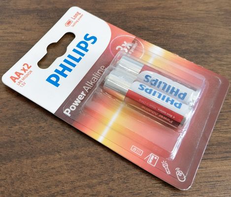 Dayanıklılık 9V Alkalin Pil -20C-25C Saklama Sıcaklığı